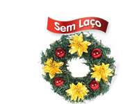 GUIRLANDAS RAMIFICADA - COD.: 180/1 GUIRLANDAS DECORADAS SEM LAO - Pacote com 1 unidades